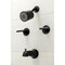 Kingston Brass KBX8145CML Two-Handle Tub and Shower Faucet, Oil Rubbed Bronze KBX8145CML - alternate 4